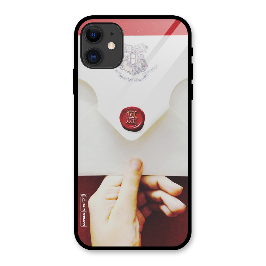 Red Envelope Glass Back Case for iPhone 11