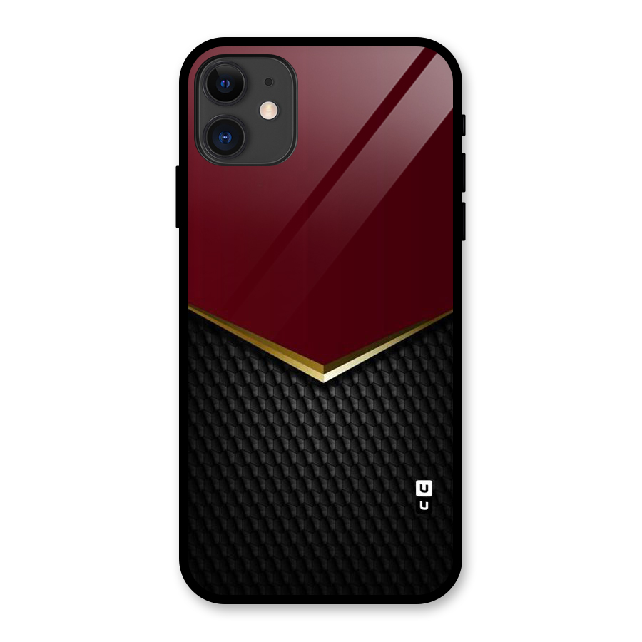Rich Design Glass Back Case for iPhone 11
