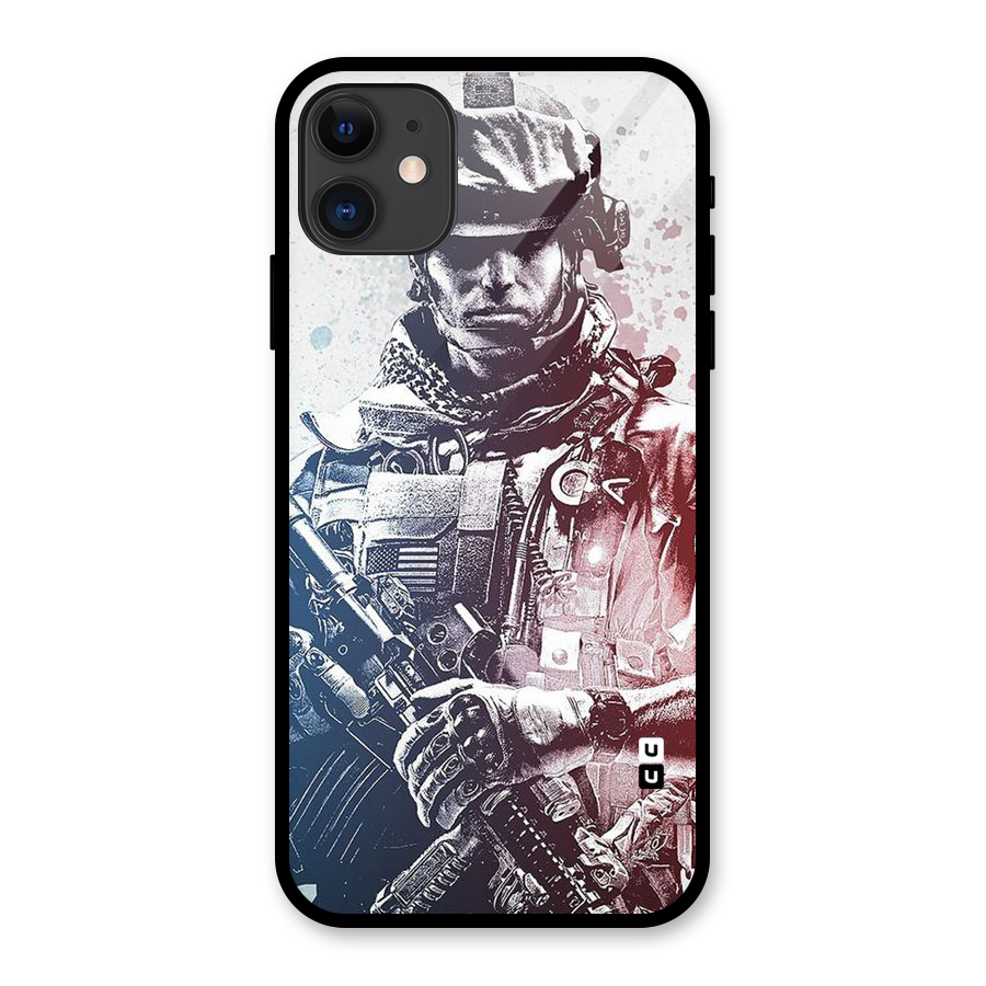 Saviour Glass Back Case for iPhone 11