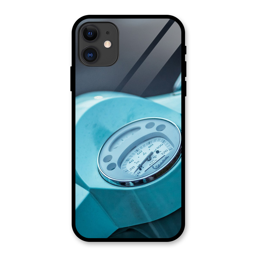 Scooter Meter Glass Back Case for iPhone 11