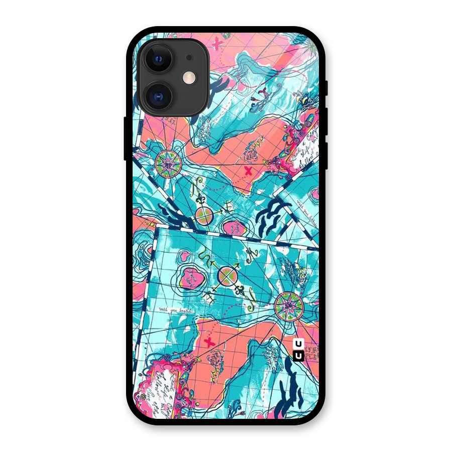 Sea Adventure Glass Back Case for iPhone 11