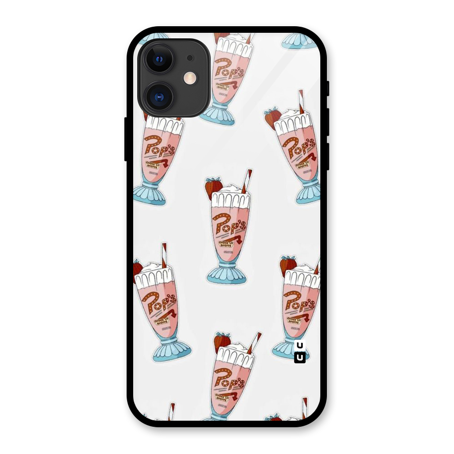Shake Design Glass Back Case for iPhone 11
