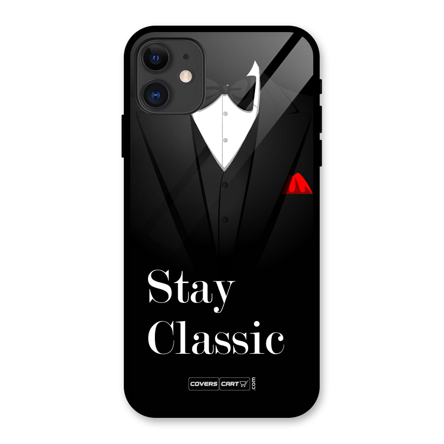 Stay Classic Glass Back Case for iPhone 11