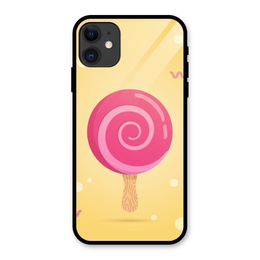 Swirl Ice Cream Glass Back Case for iPhone 11