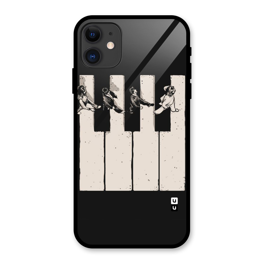 Talk A Walk Glass Back Case for iPhone 11