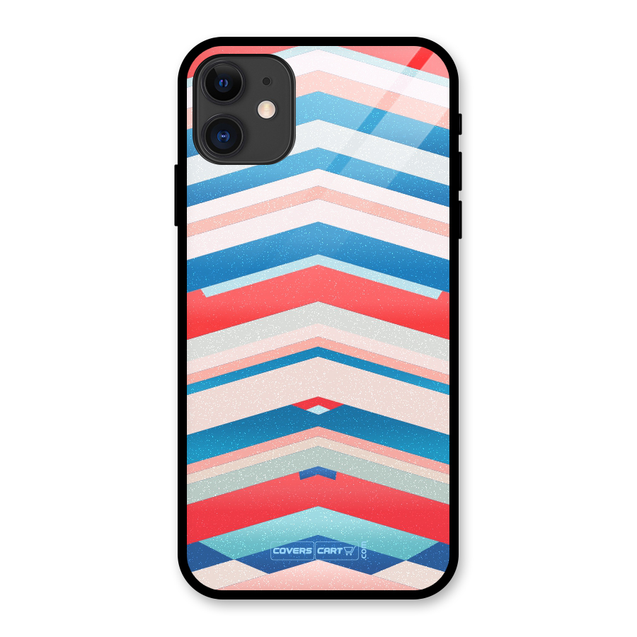 Unique Vibrant Colours Glass Back Case for iPhone 11