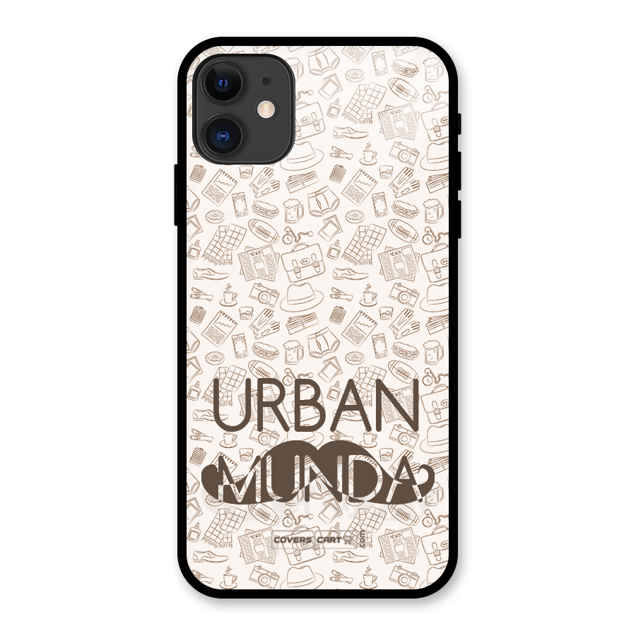 Urban Munda Glass Back Case for iPhone 11
