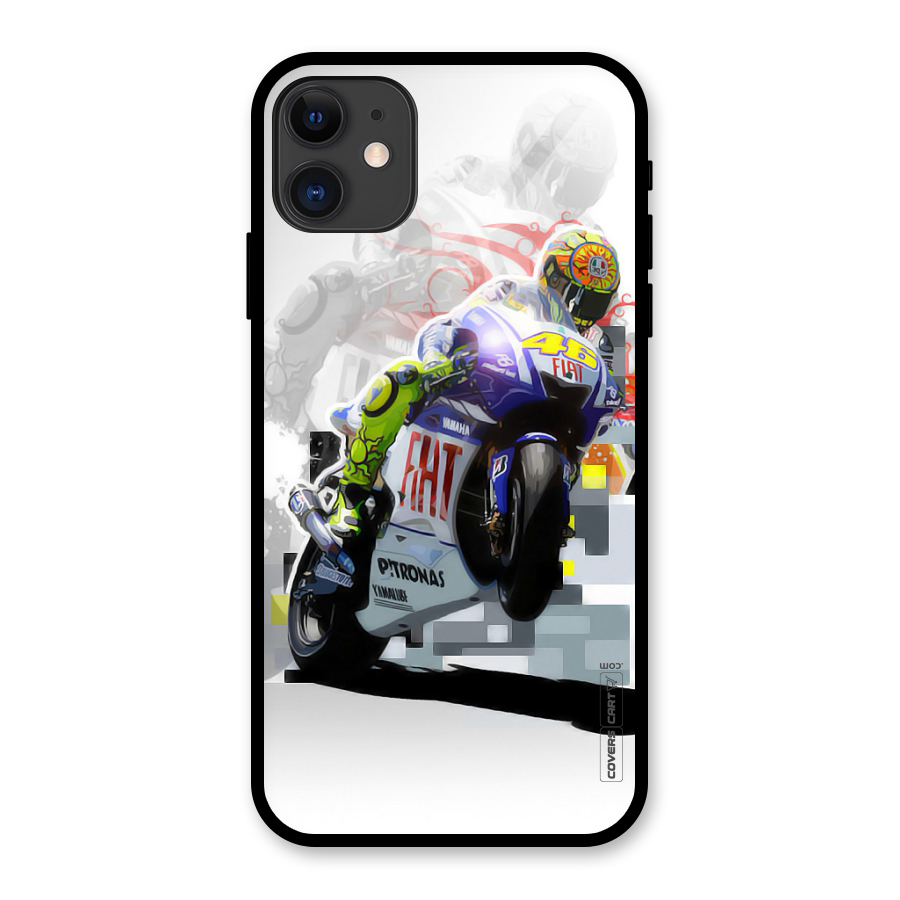 Valentino Rossi Glass Back Case for iPhone 11