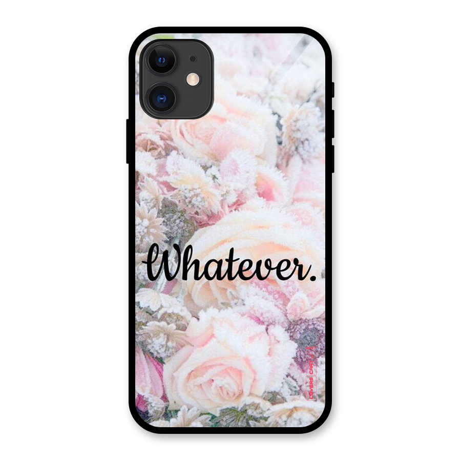 Whatever Glass Back Case for iPhone 11