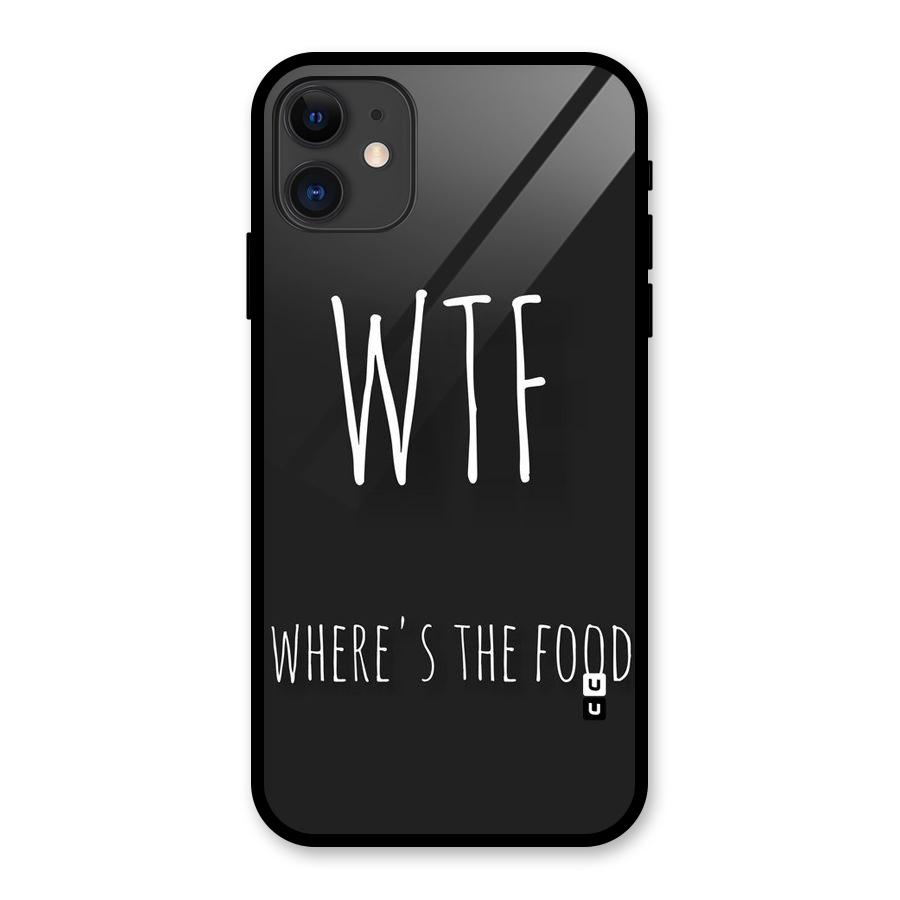 Where The Food Glass Back Case for iPhone 11