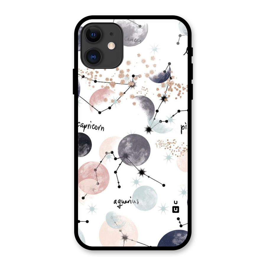 Zodiac Glass Back Case for iPhone 11