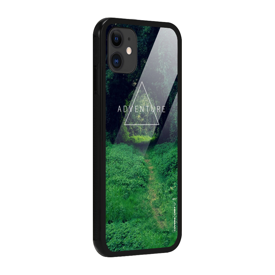 Adventure Take Glass Back Case for iPhone 11