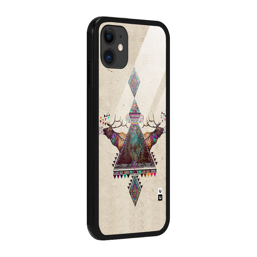 Aesthetic Bull Glass Back Case for iPhone 11