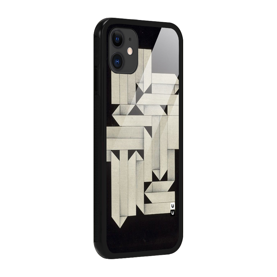 Ancient Rugged Glass Back Case for iPhone 11