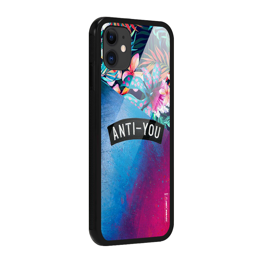 Anti You Glass Back Case for iPhone 11