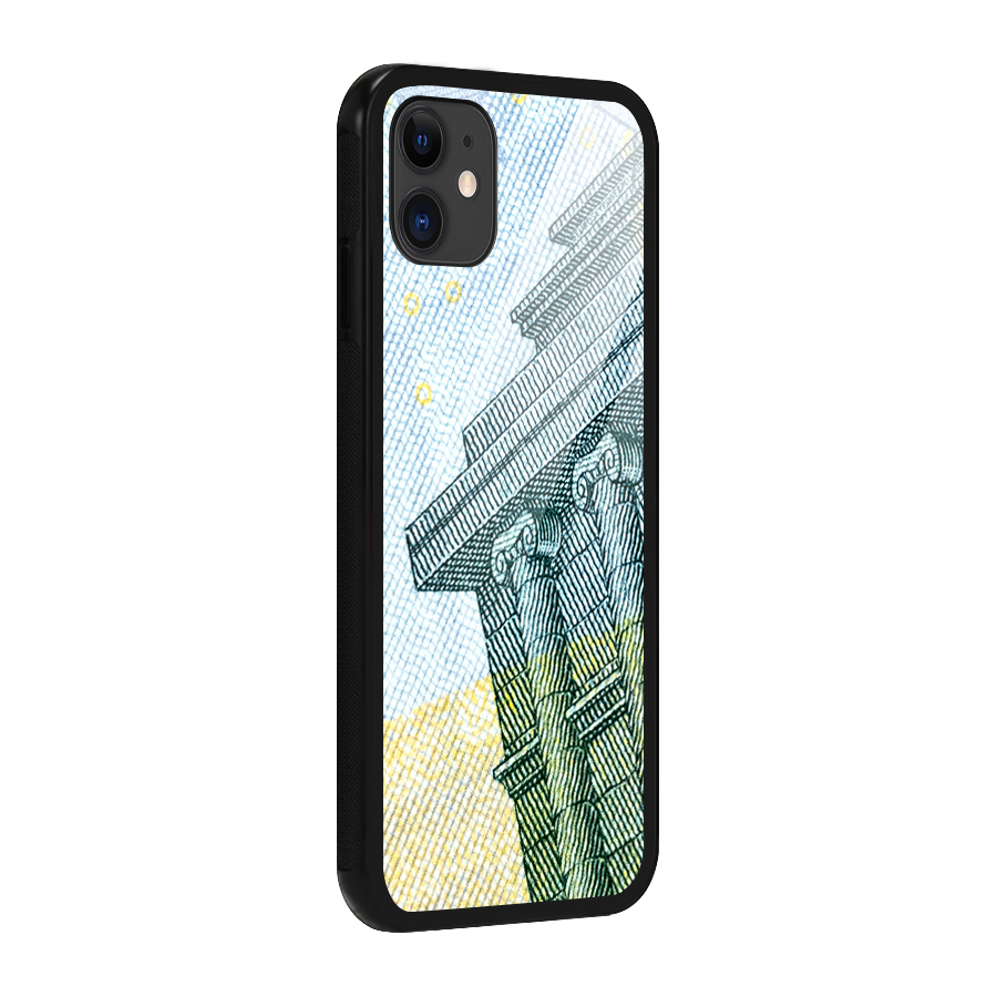 Baroque and Rococo style Glass Back Case for iPhone 11
