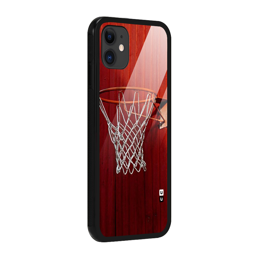 Basket Red Glass Back Case for iPhone 11