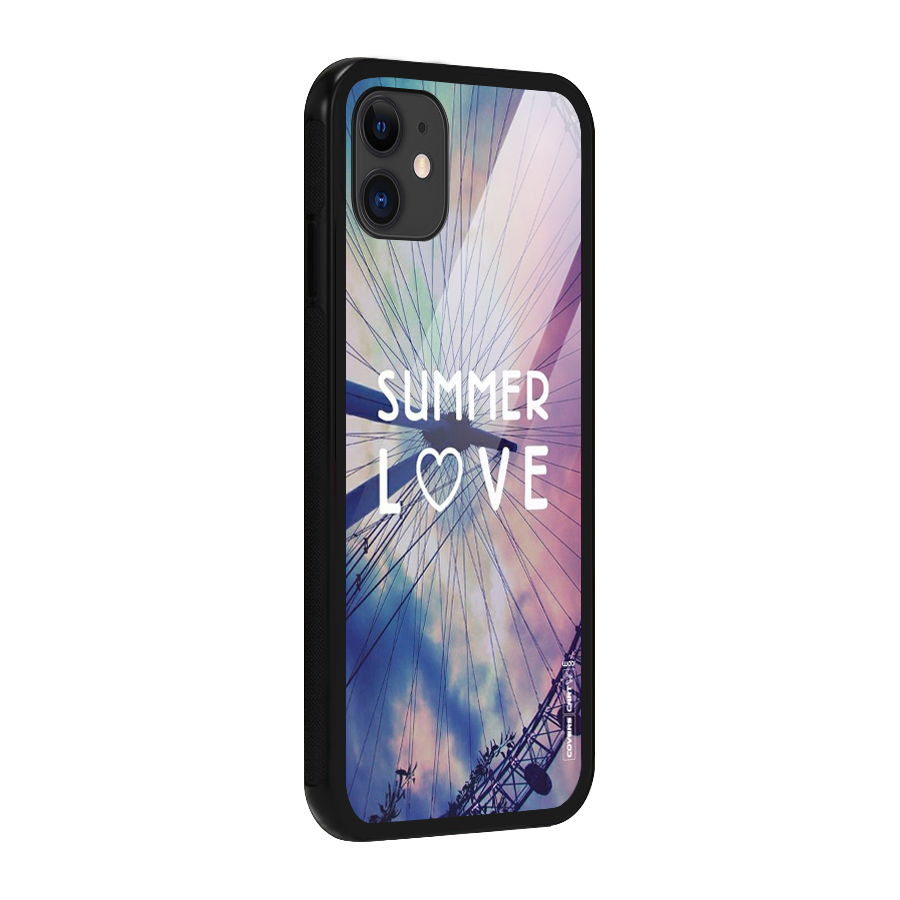 Beach Dreams Glass Back Case for iPhone 11