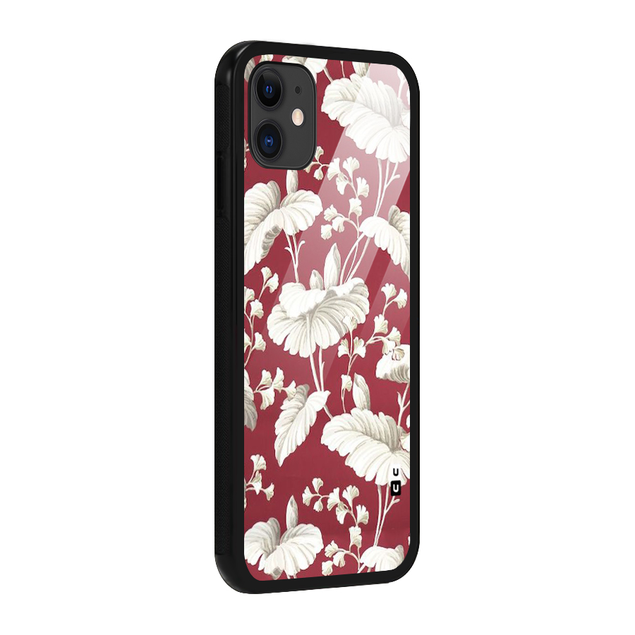 Beautiful Petals Glass Back Case for iPhone 11