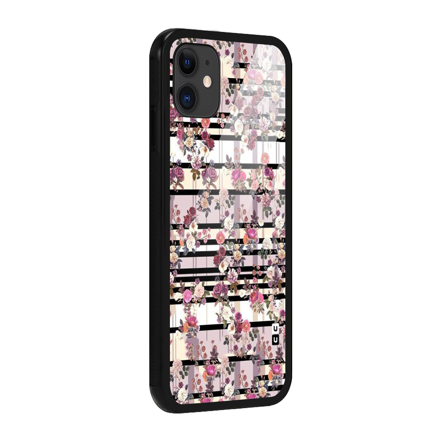 Beauty In Floral Glass Back Case for iPhone 11
