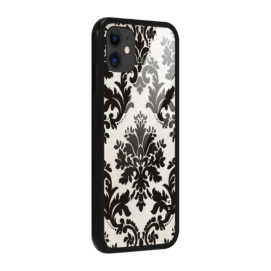 Black Beauty Glass Back Case for iPhone 11