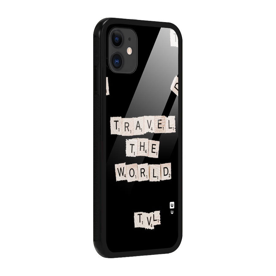 Blocks Travel Glass Back Case for iPhone 11