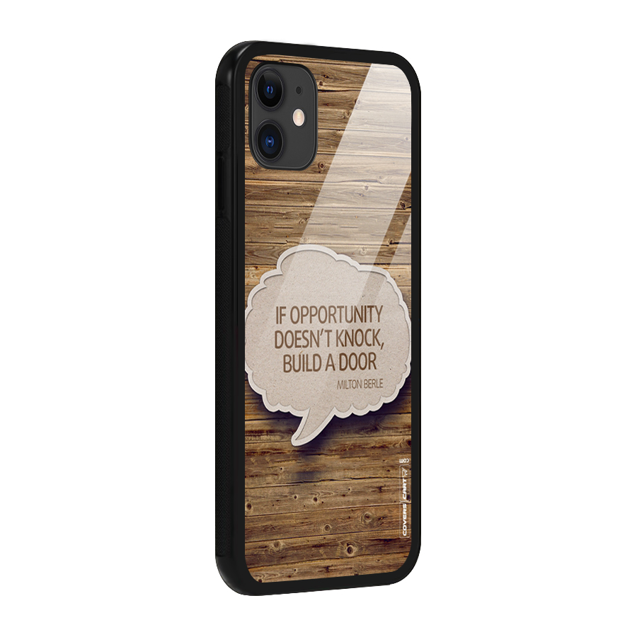Build Your Door Glass Back Case for iPhone 11