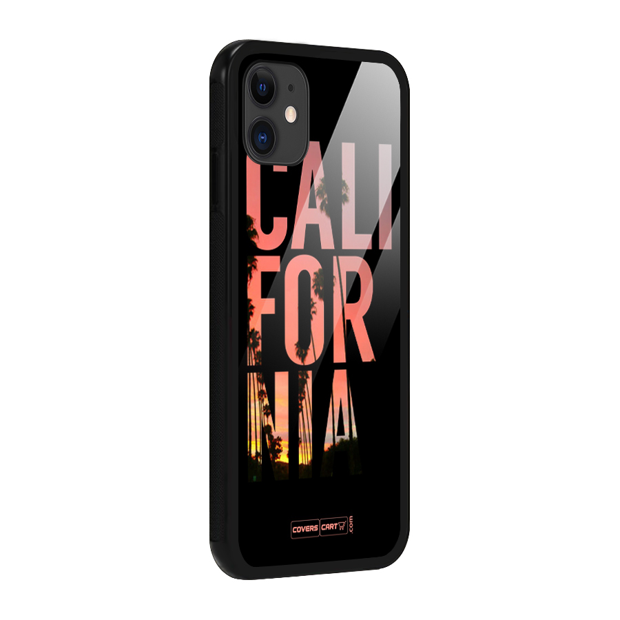 California Glass Back Case for iPhone 11