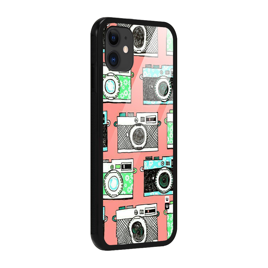 Cam Art Loving Glass Back Case for iPhone 11