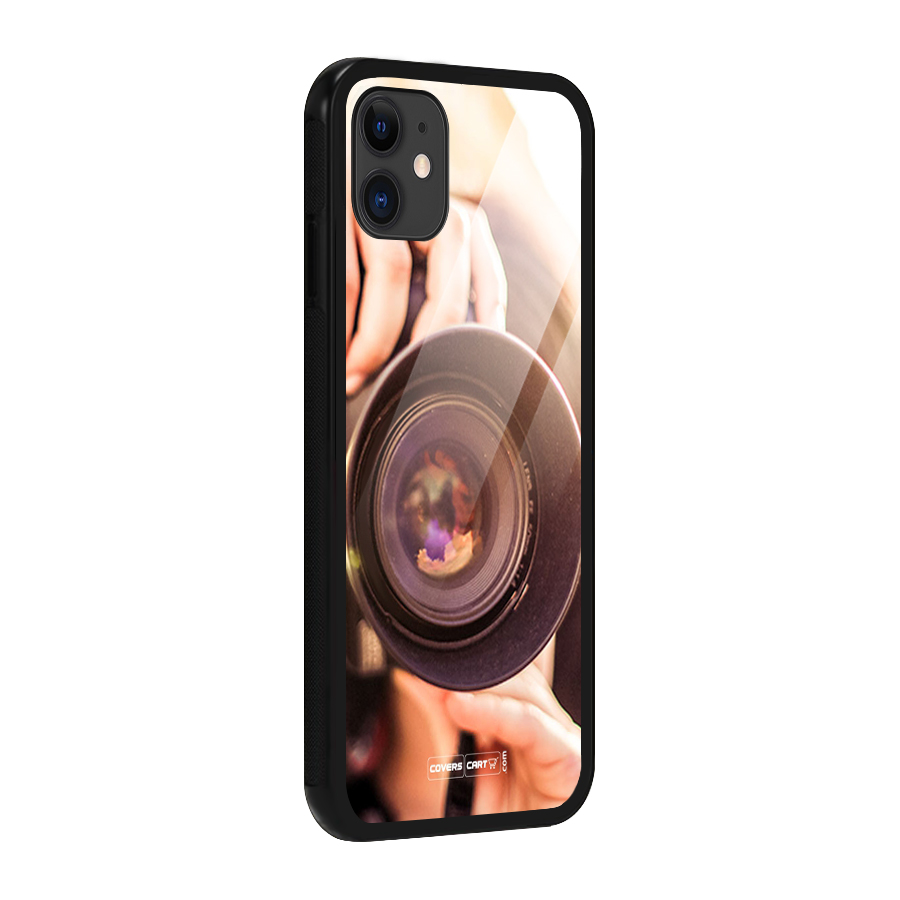 Camera Lovers Glass Back Case for iPhone 11