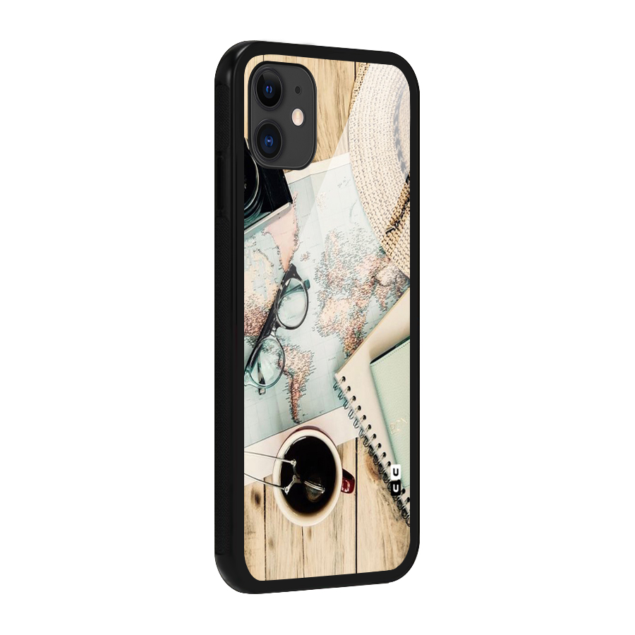 Camera Notebook Glass Back Case for iPhone 11