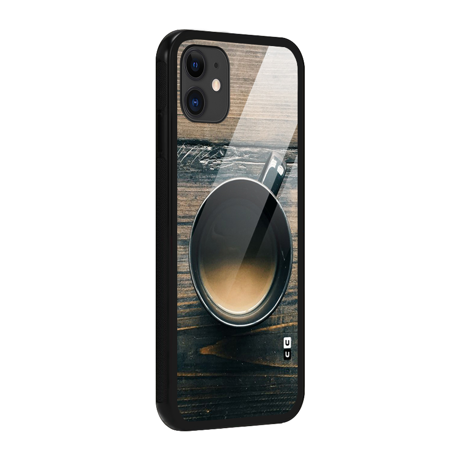 Chai On Wood Glass Back Case for iPhone 11