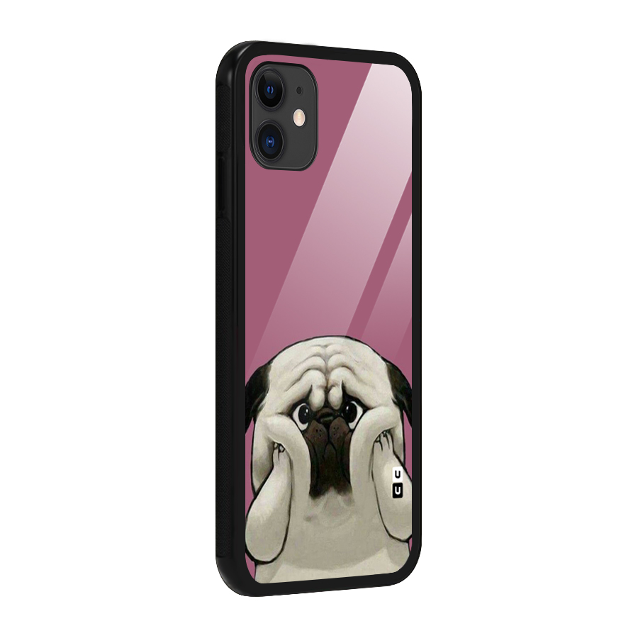Chubby Doggo Glass Back Case for iPhone 11