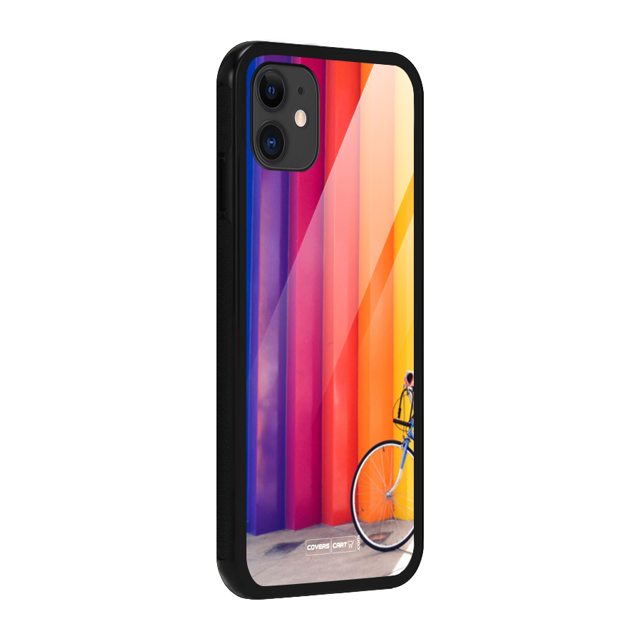 Colorful Walls Glass Back Case for iPhone 11