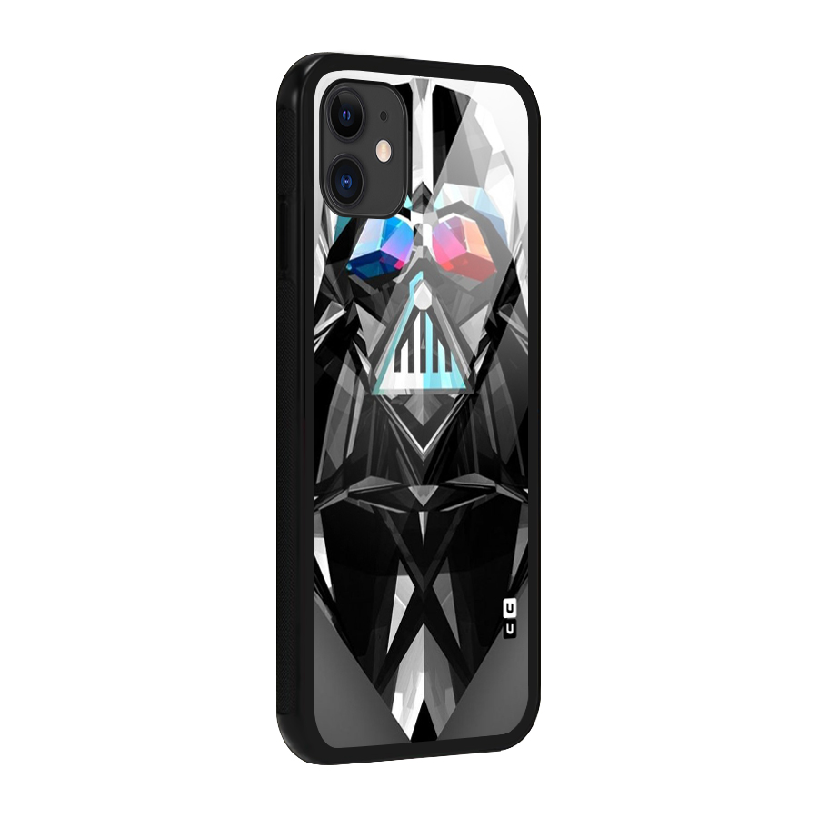 Crystal Robot Glass Back Case for iPhone 11