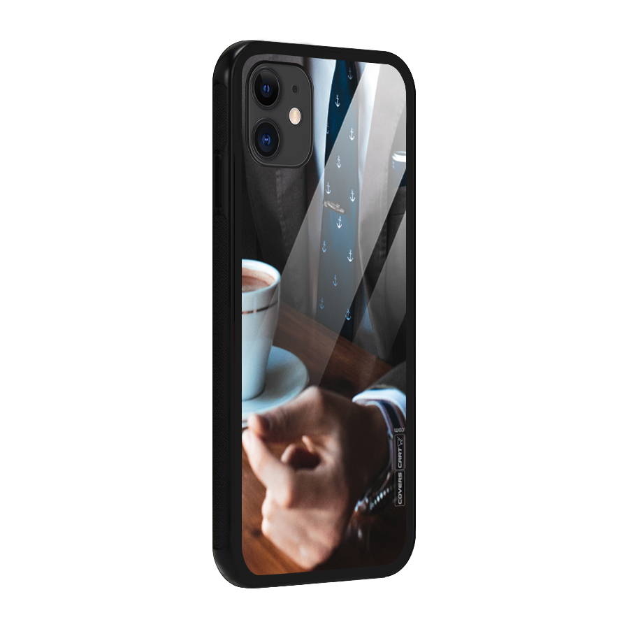 Dapper Suit Glass Back Case for iPhone 11