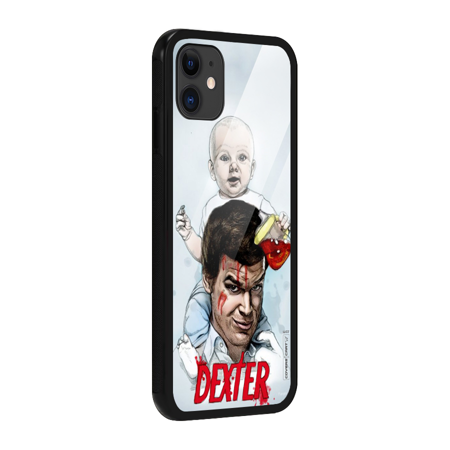 Dexter Artwork Glass Back Case for iPhone 11