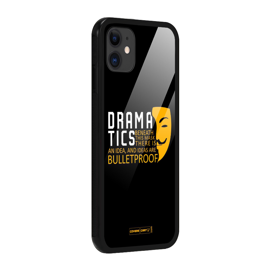 Dramatics Glass Back Case for iPhone 11