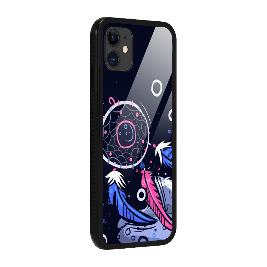 Dream Catcher Minimal Glass Back Case for iPhone 11