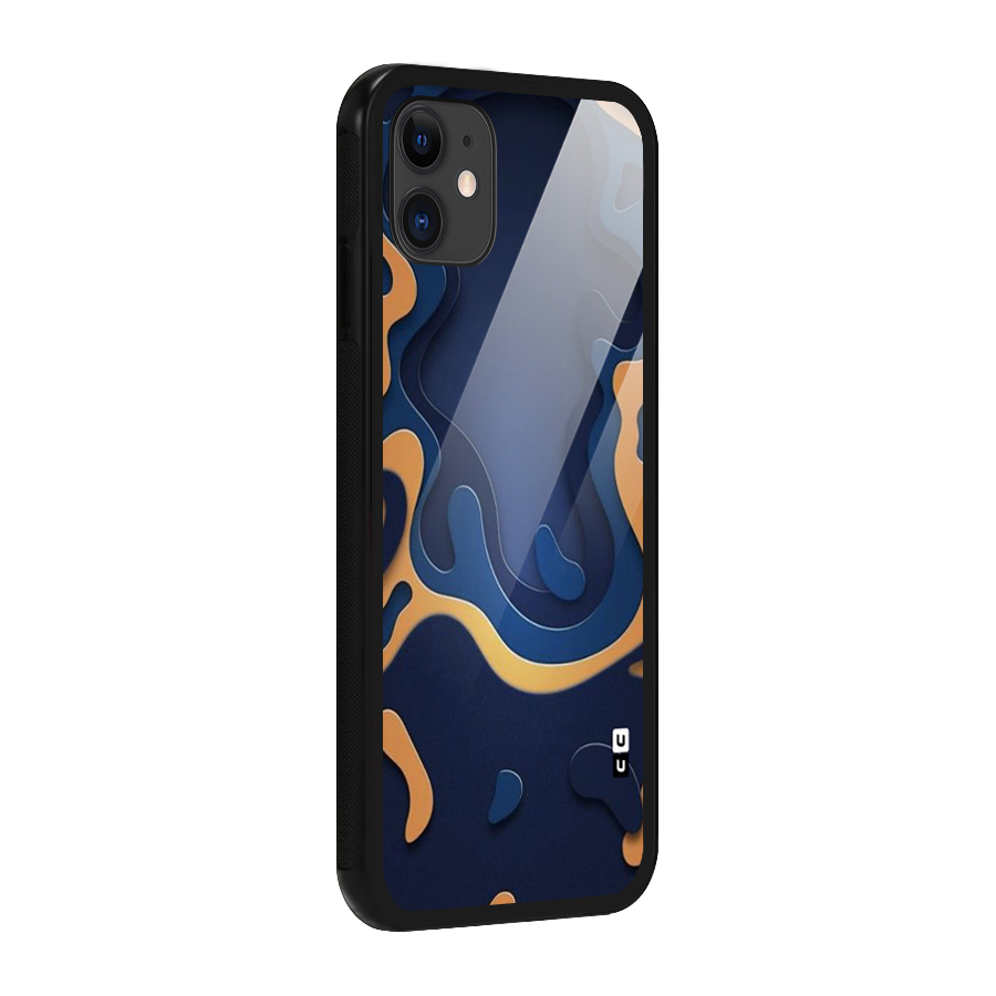 Drops Flow Glass Back Case for iPhone 11