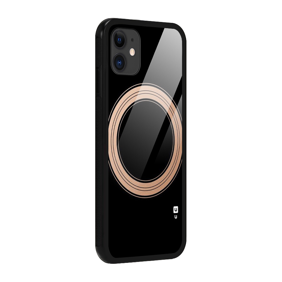 Elite Circle Glass Back Case for iPhone 11