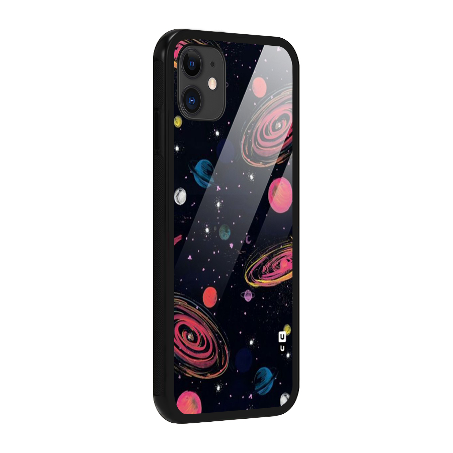 Galaxy Beauty Glass Back Case for iPhone 11