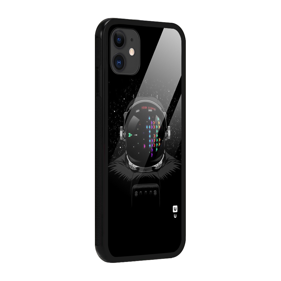 Gamer Head Glass Back Case for iPhone 11