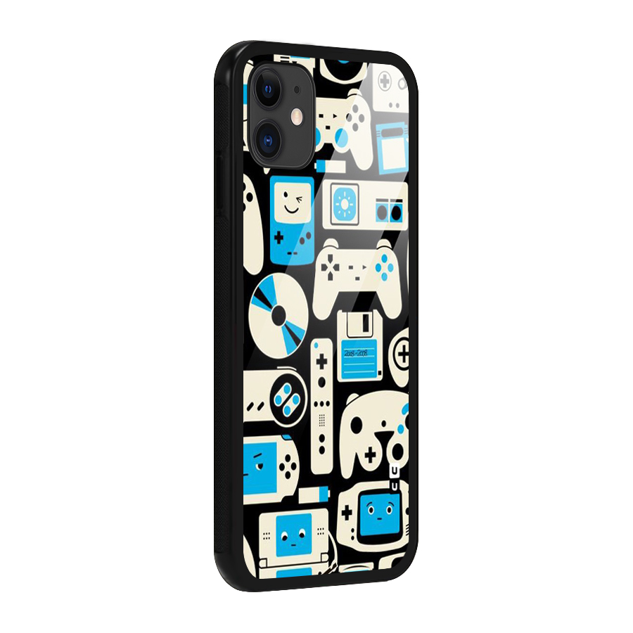 Gamers Glass Back Case for iPhone 11