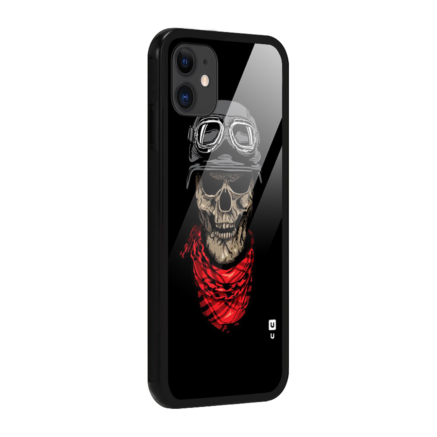 Ghost Swag Glass Back Case for iPhone 11