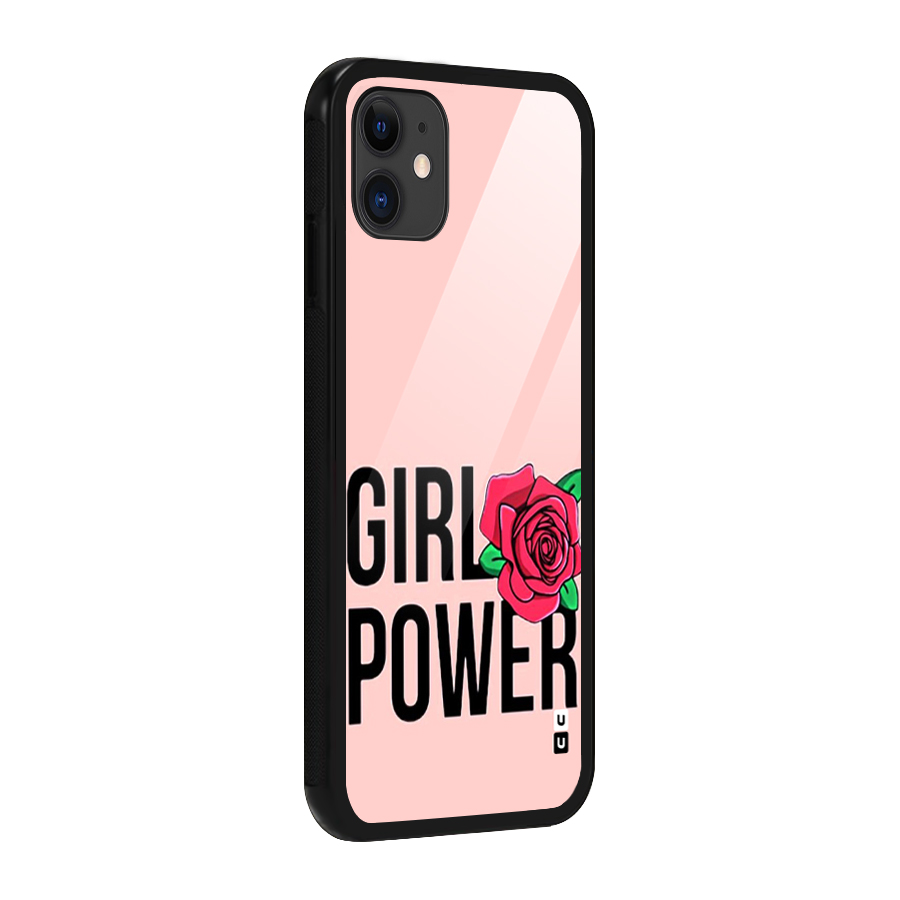 Girl Power Glass Back Case for iPhone 11