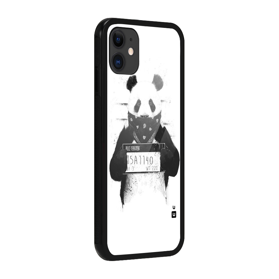 Guilty Panda Glass Back Case for iPhone 11