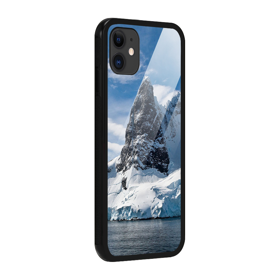 Ice Mountains Glass Back Case for iPhone 11