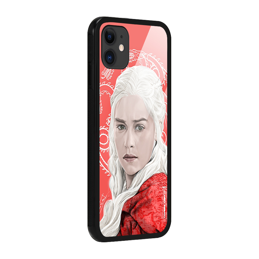 Khaleesi The Living Dragon Glass Back Case for iPhone 11