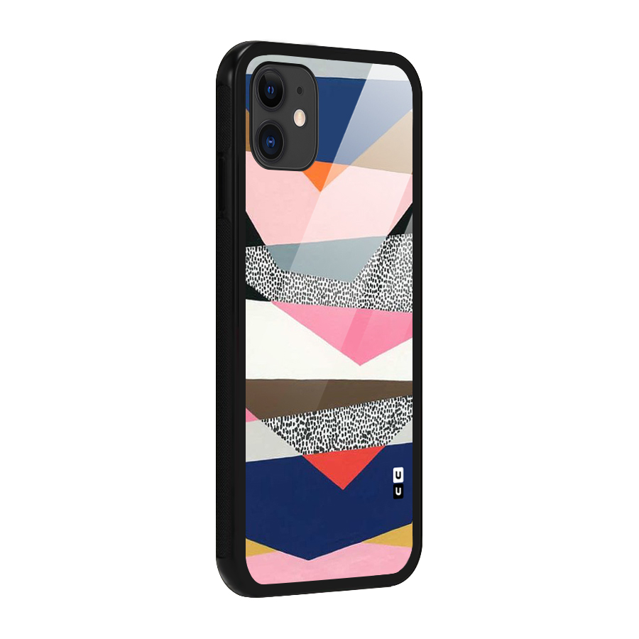 Lethal Abstract Glass Back Case for iPhone 11